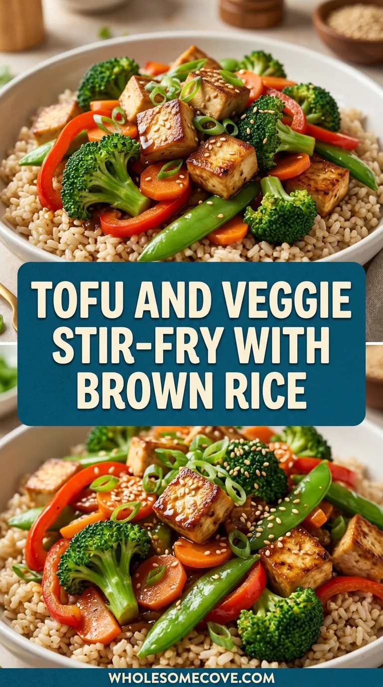 Tofu and Veggie Stir-Fry with Brown Rice Recipe