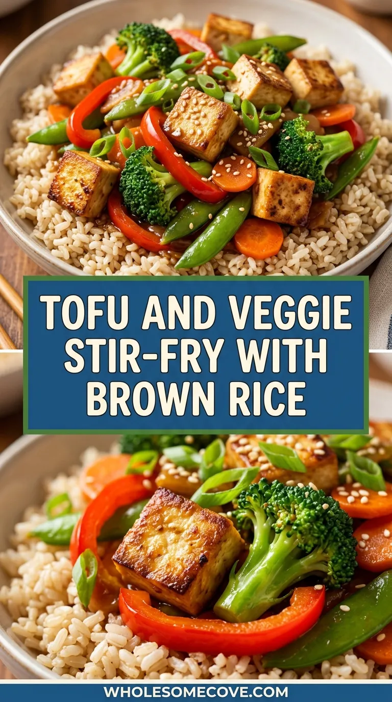 Tofu and Veggie Stir-Fry with Brown Rice Recipe