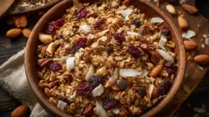 Easy Healthy Homemade Granola Recipe