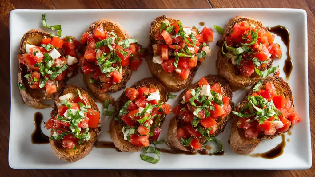 Healthy Bruschetta Recipe