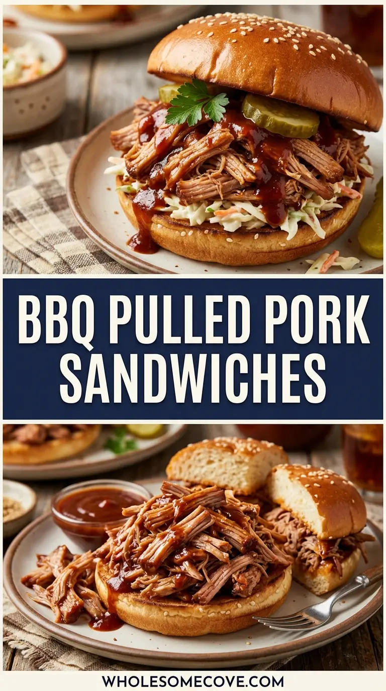 BBQ Pulled Pork Sandwiches