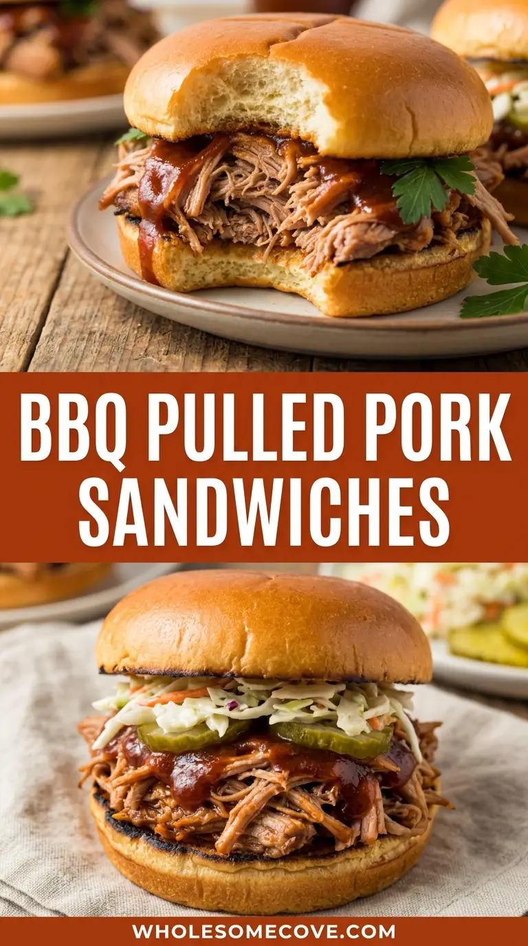 BBQ Pulled Pork Sandwiches
