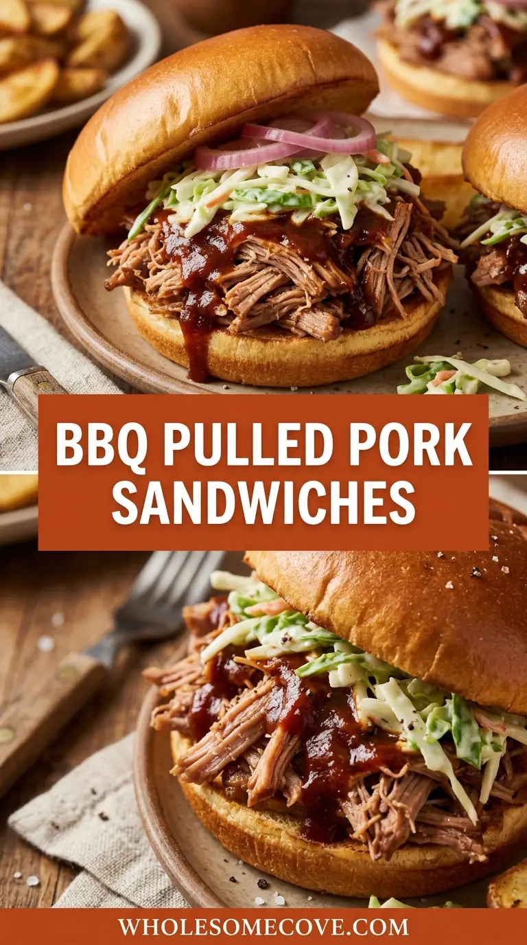 BBQ Pulled Pork Sandwiches