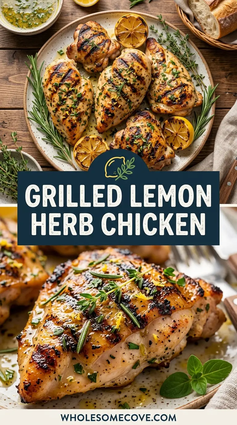 Grilled Lemon Herb Chicken Recipe