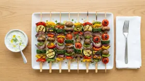 Grilled Vegetable Skewers Recipe