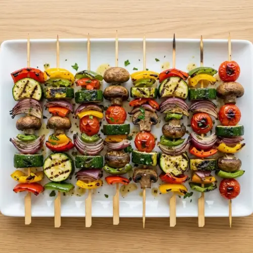 Grilled Vegetable Skewers Recipe