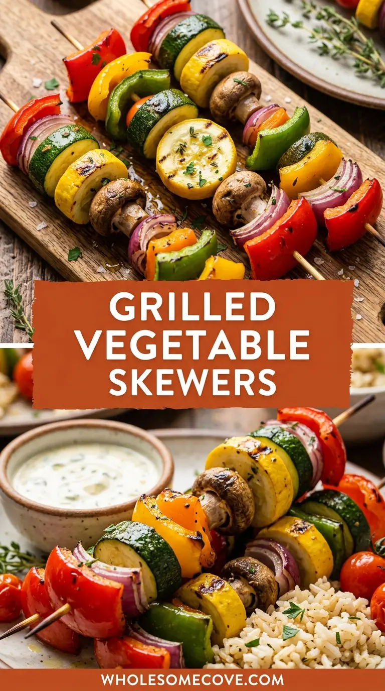 Grilled Vegetable Skewers Recipe