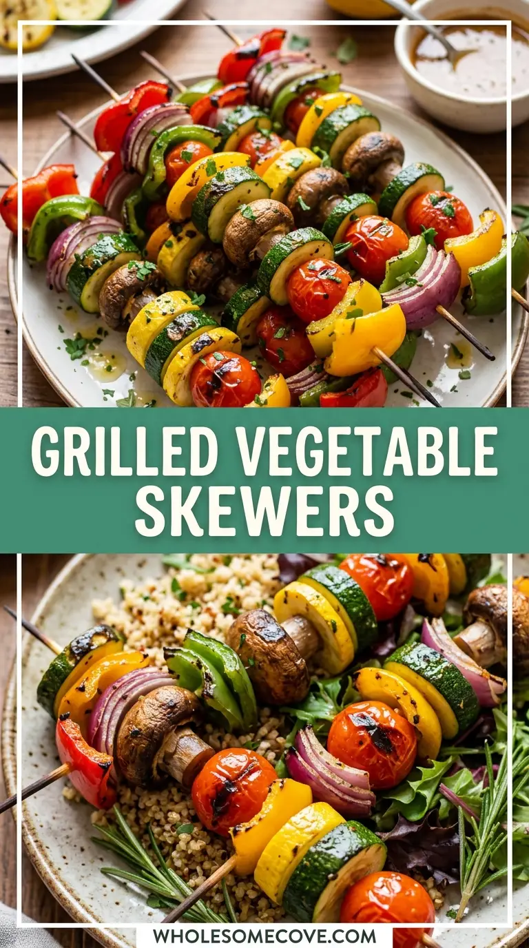 Grilled Vegetable Skewers Recipe