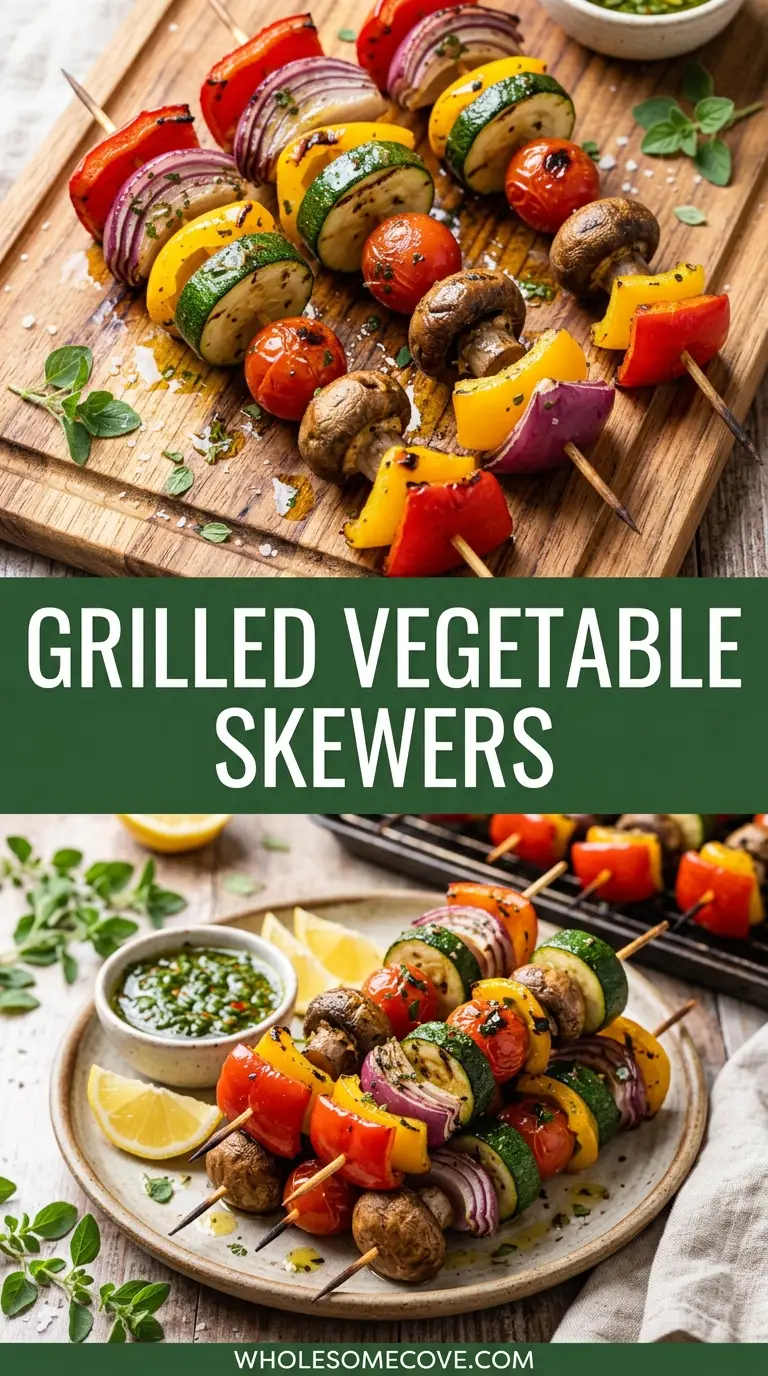 Grilled Vegetable Skewers Recipe