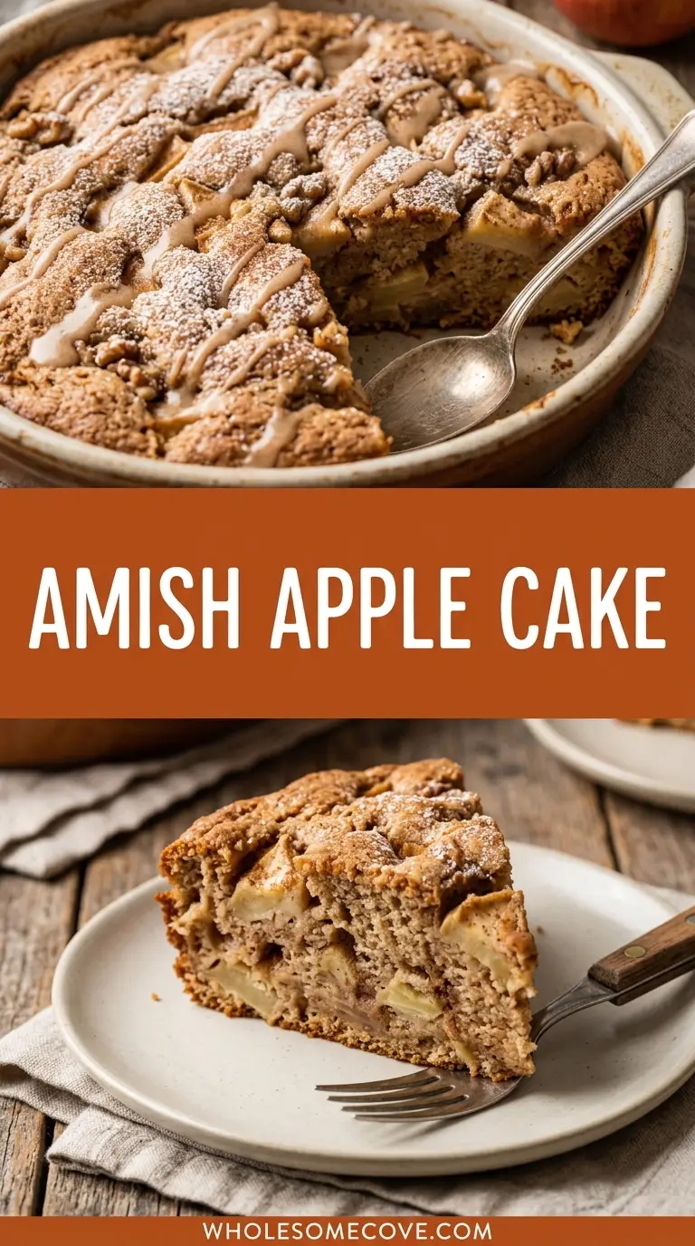 Amish Apple Cake Recipe