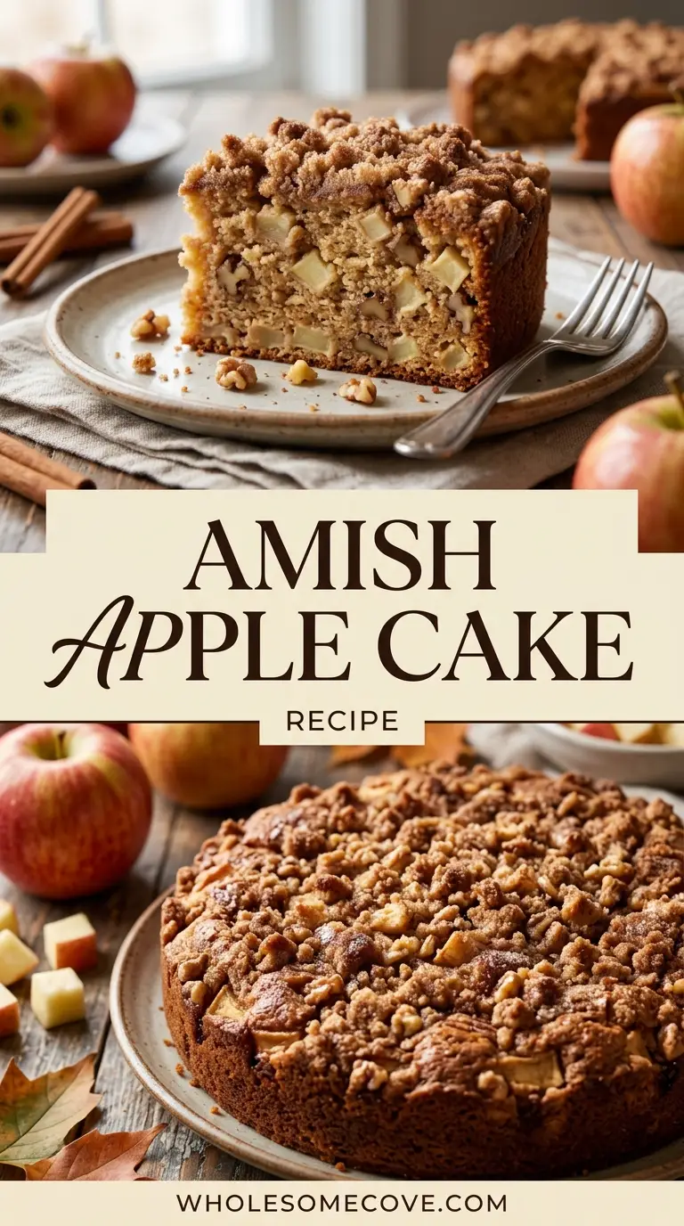 Amish Apple Cake Recipe