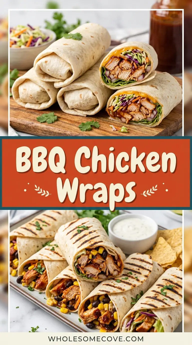 BBQ Chicken Wrap Recipe