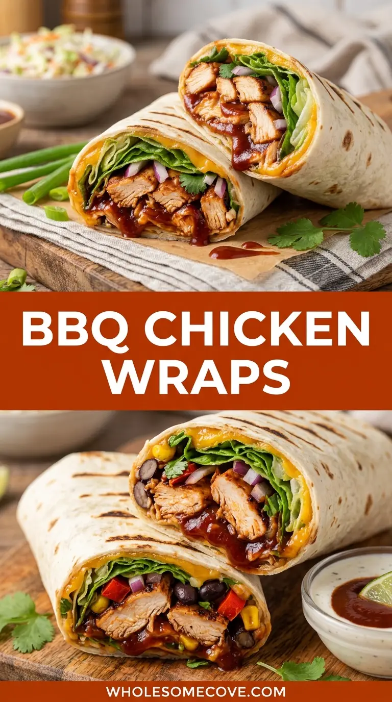 BBQ Chicken Wrap Recipe