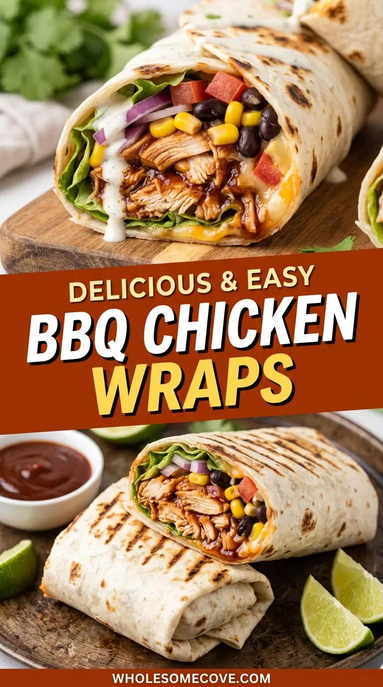 BBQ Chicken Wrap Recipe