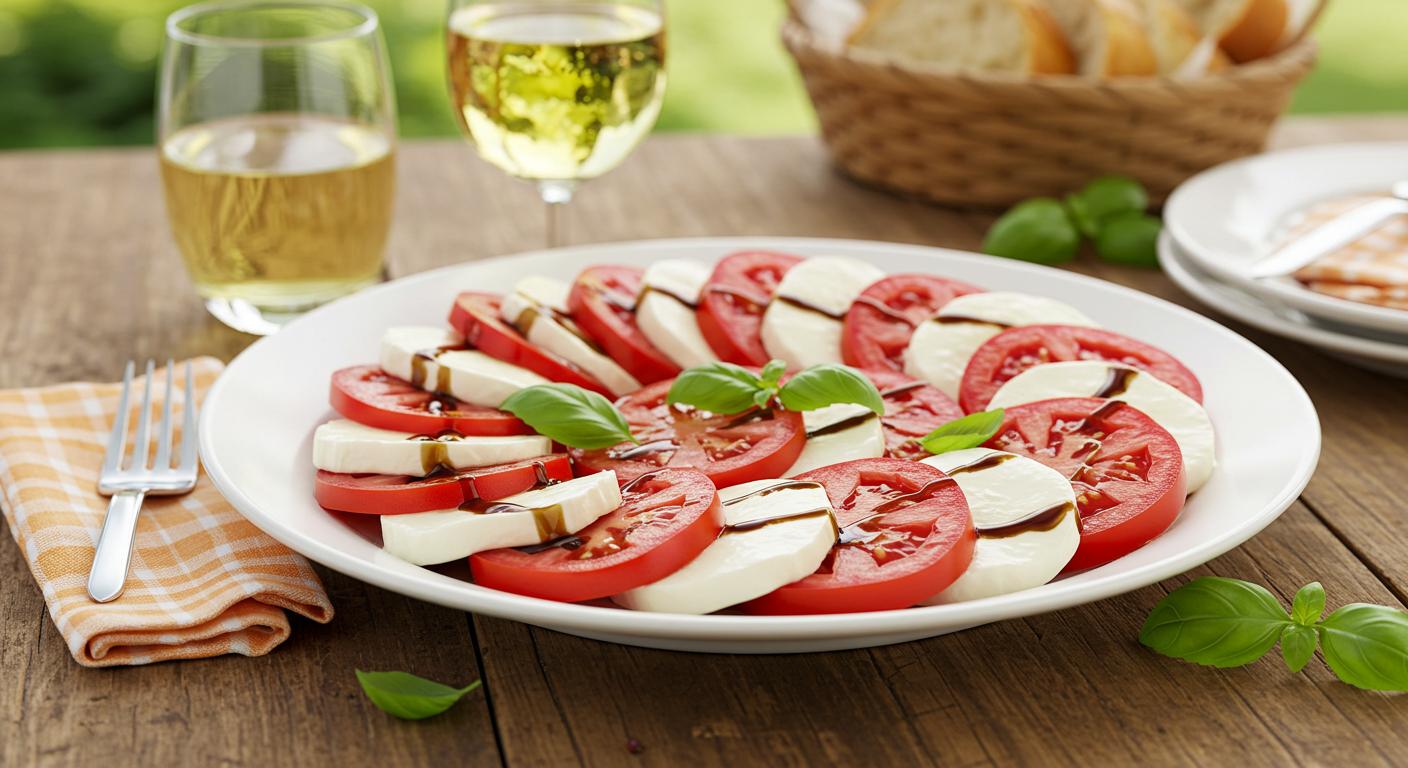 BJ's Tomato Mozzarella Salad Recipe