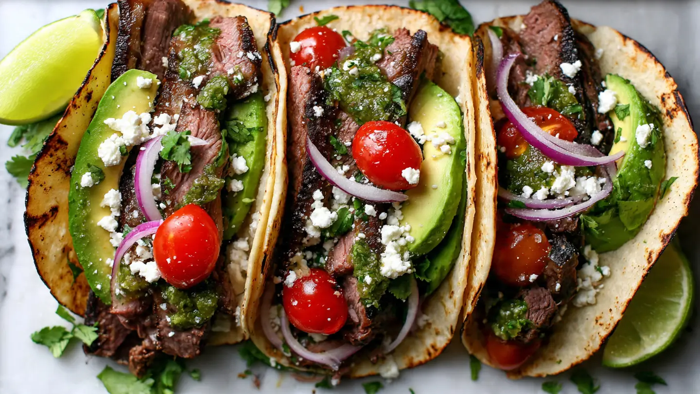 Chimichurri Steak Tacos Recipe