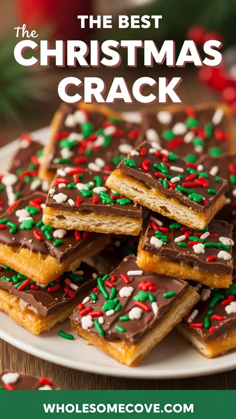 Christmas Crack Recipe | Easy Last-Minute Holiday Dessert