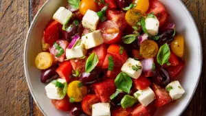 Copycat BJ's Tomato Mozzarella Salad Recipe
