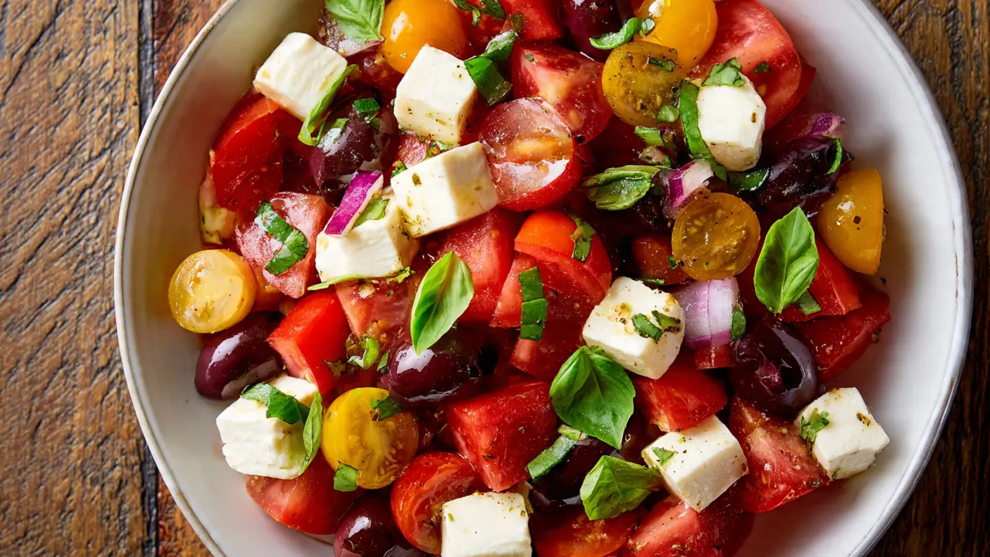 Copycat BJ's Tomato Mozzarella Salad Recipe