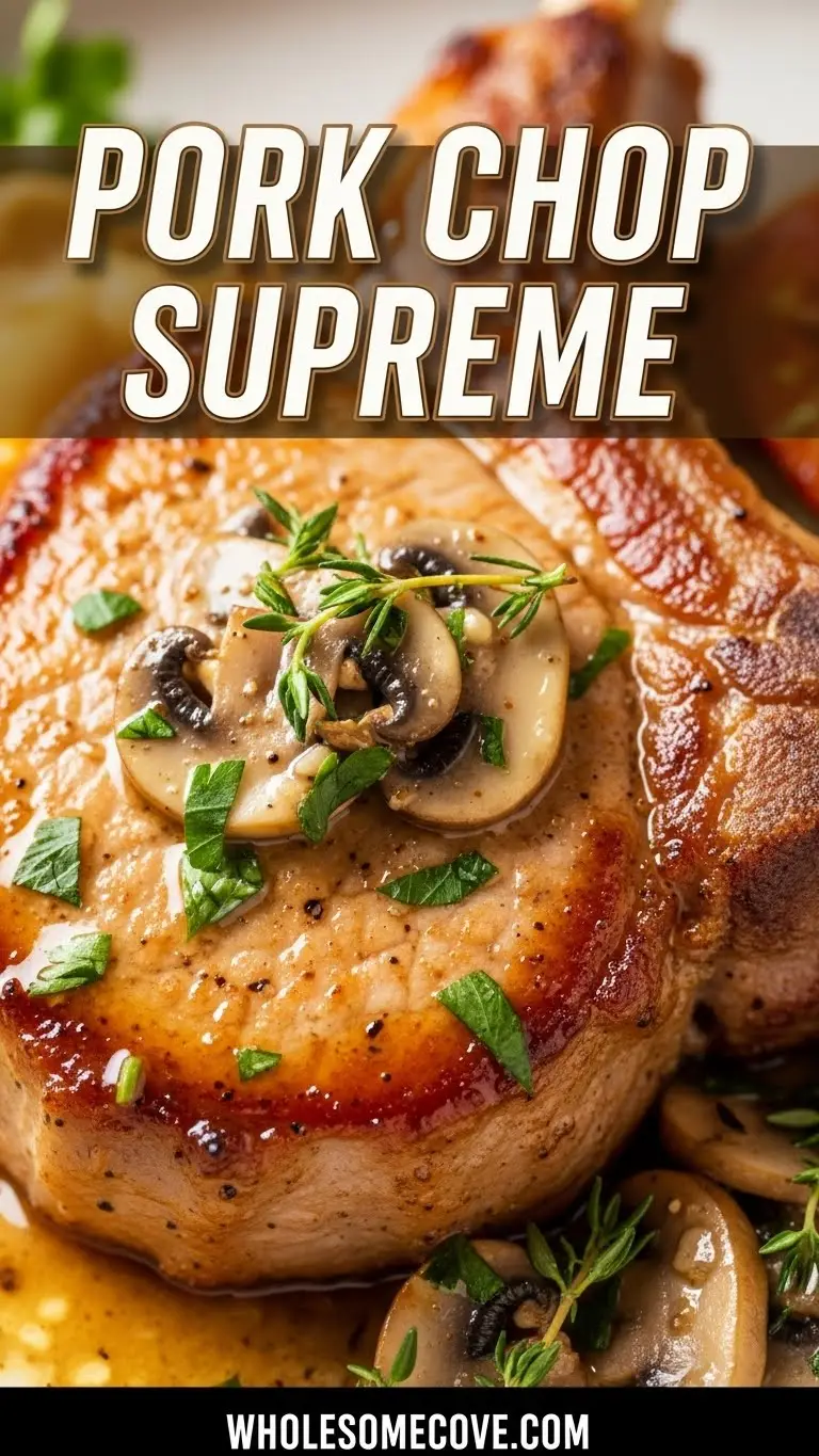 Pork Chop Supreme Recipe | Simple Baked Pork Chops