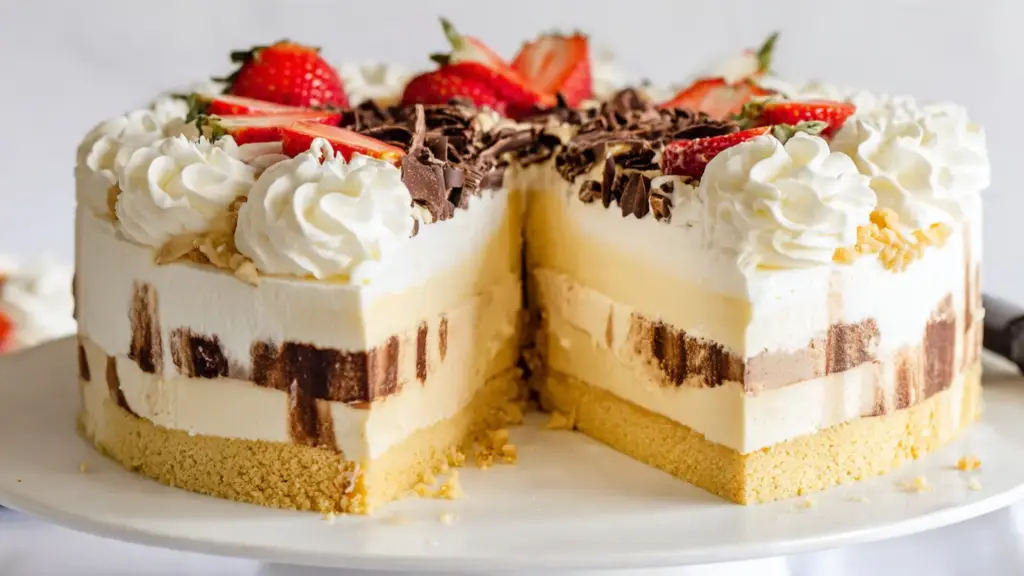 Cheesecake Ice Cream Cake Recipe