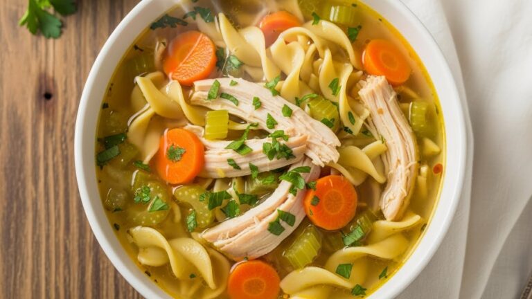 Easy Chicken Noodle Soup Recipe