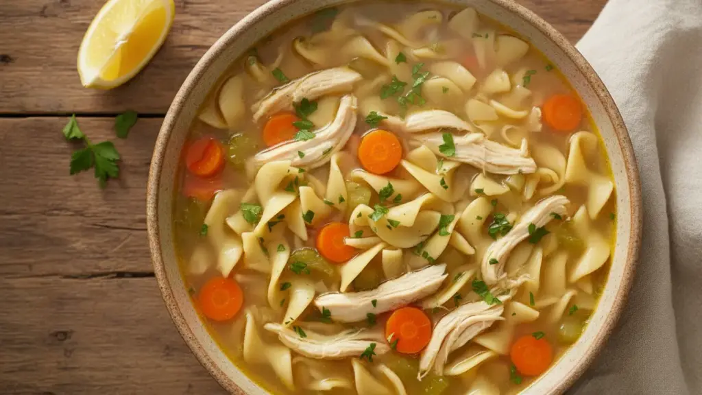 Instant Pot Chicken Noodle Soup Recipe