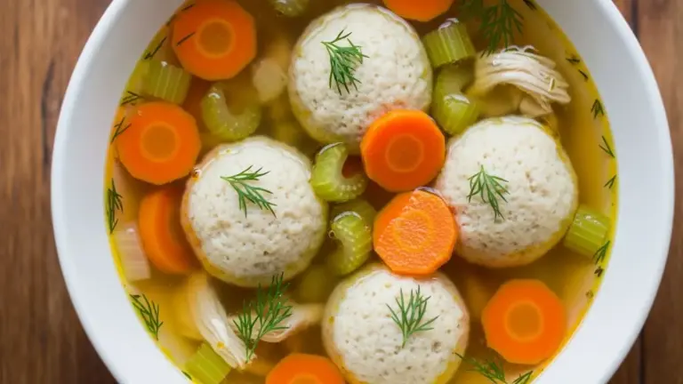 Matzo Ball Soup Recipe