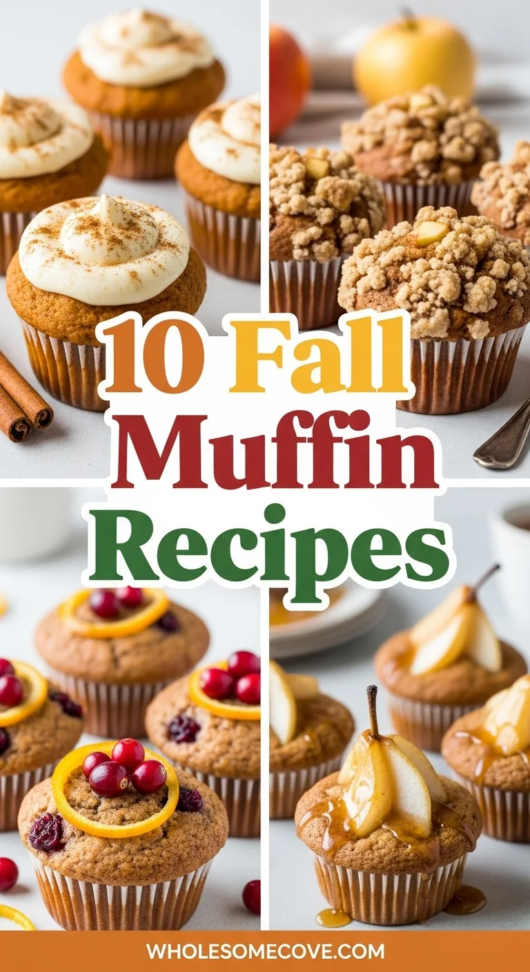10 Fall Muffin Recipes | Warm & Spiced Treats for Autumn