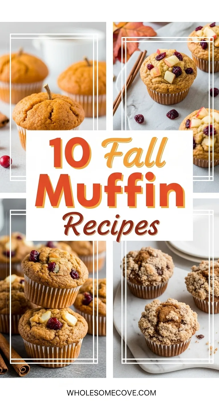 10 Fall Muffin Recipes | Healthy Seasonal Baking Ideas