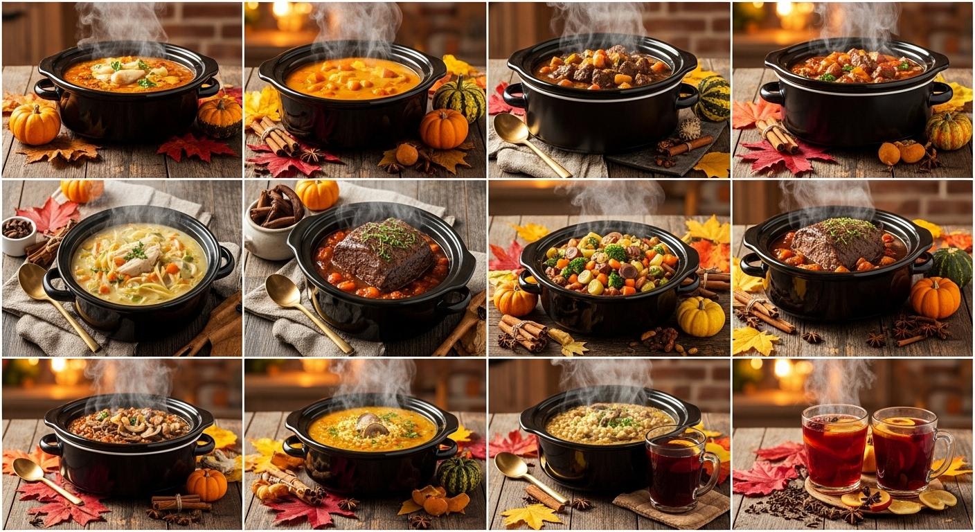 10 Crockpot Fall Recipes to Warm Your Heart and Home