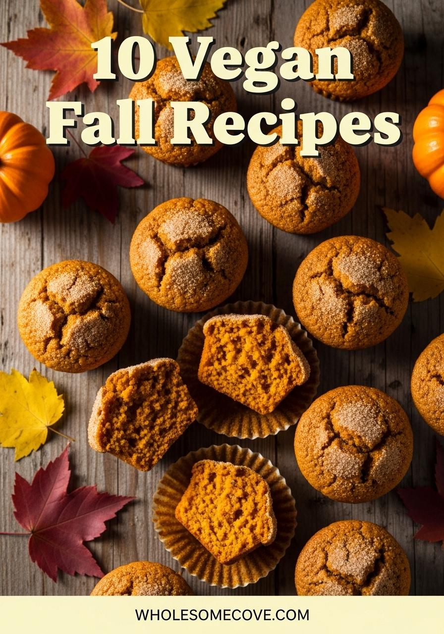 Vegan Pumpkin Spice Muffins