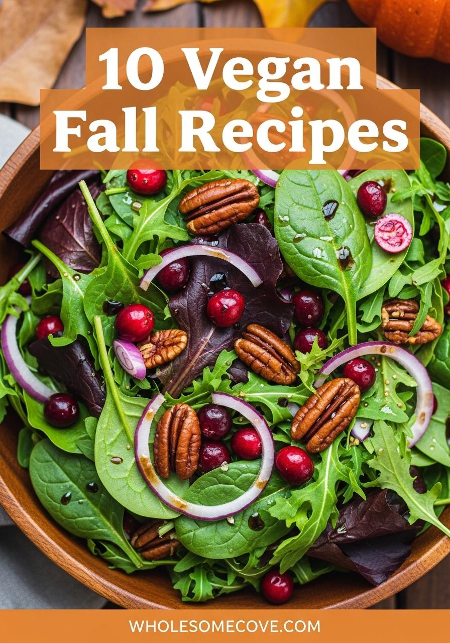 Vegan Cranberry Pecan Salad