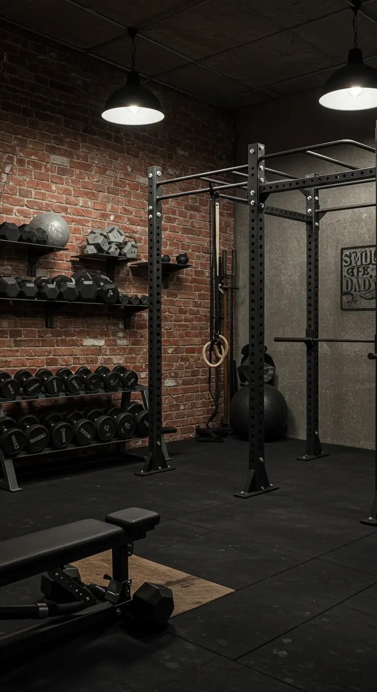Industrial-Style Gym Industrial-Style Gym