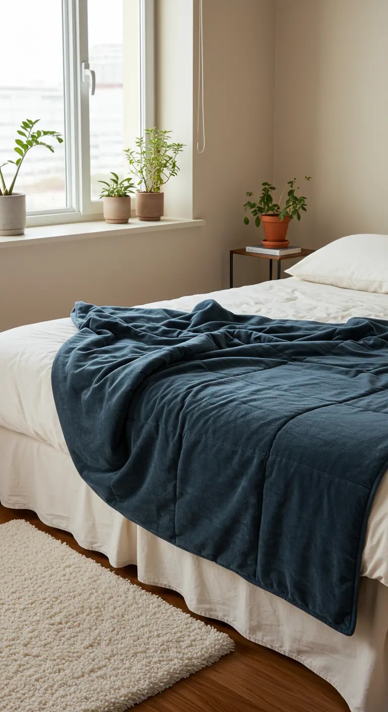 Use a Weighted Blanket Use a Weighted Blanket