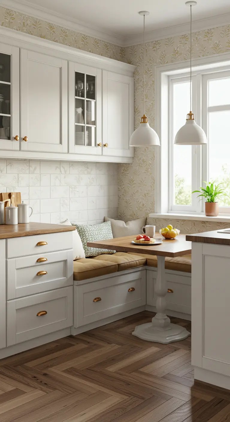16. Cozy Breakfast Nook 16. Cozy Breakfast Nook