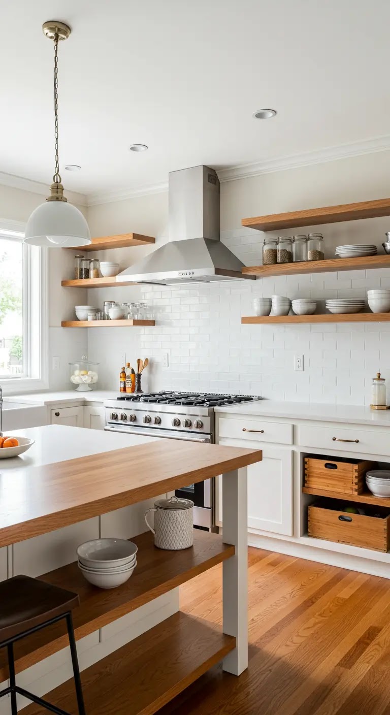 1. Open Shelving for Easy Access Open Shelving for Easy Access