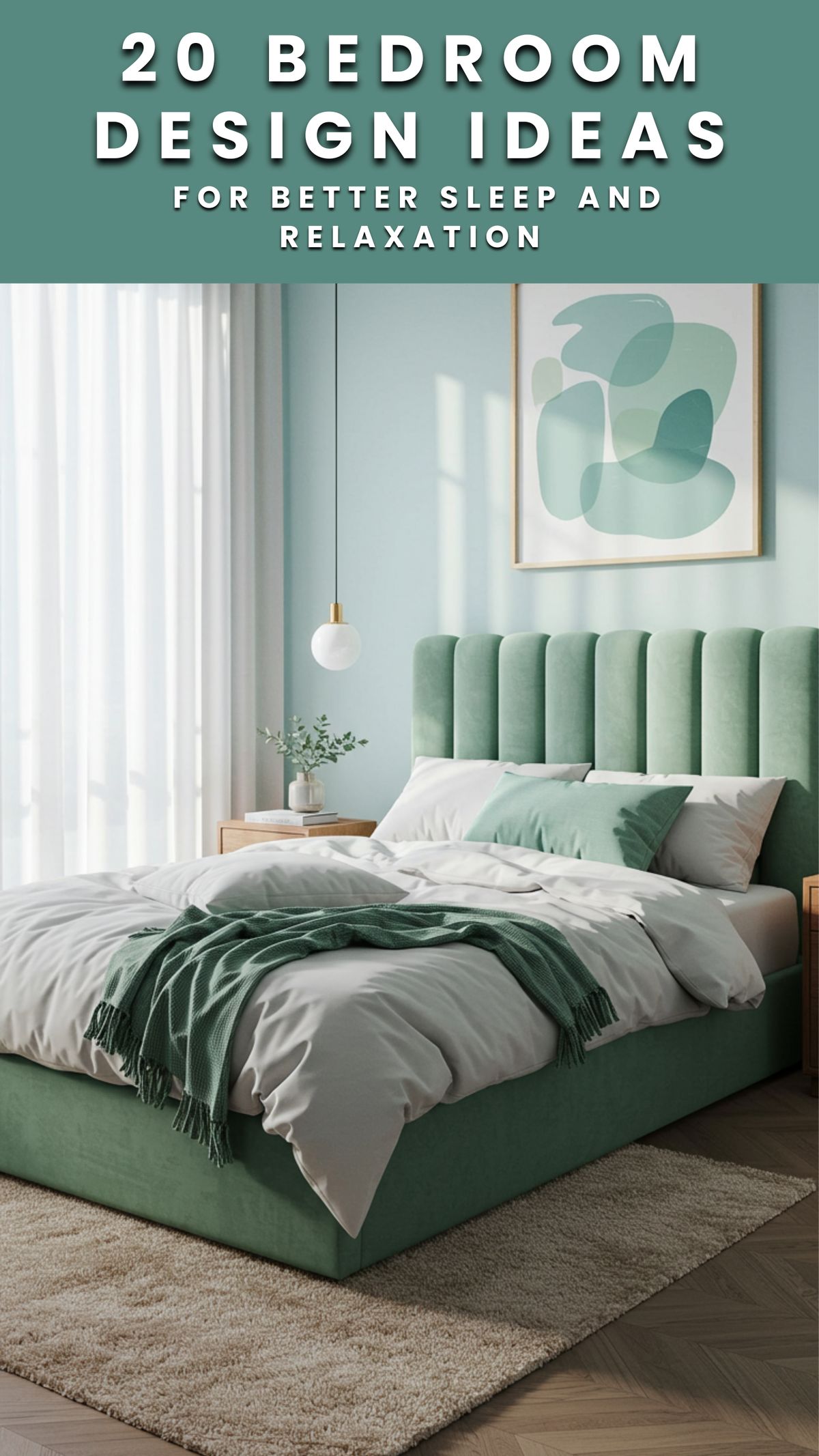20 Bedroom Design Ideas for Better Sleep and Relaxation