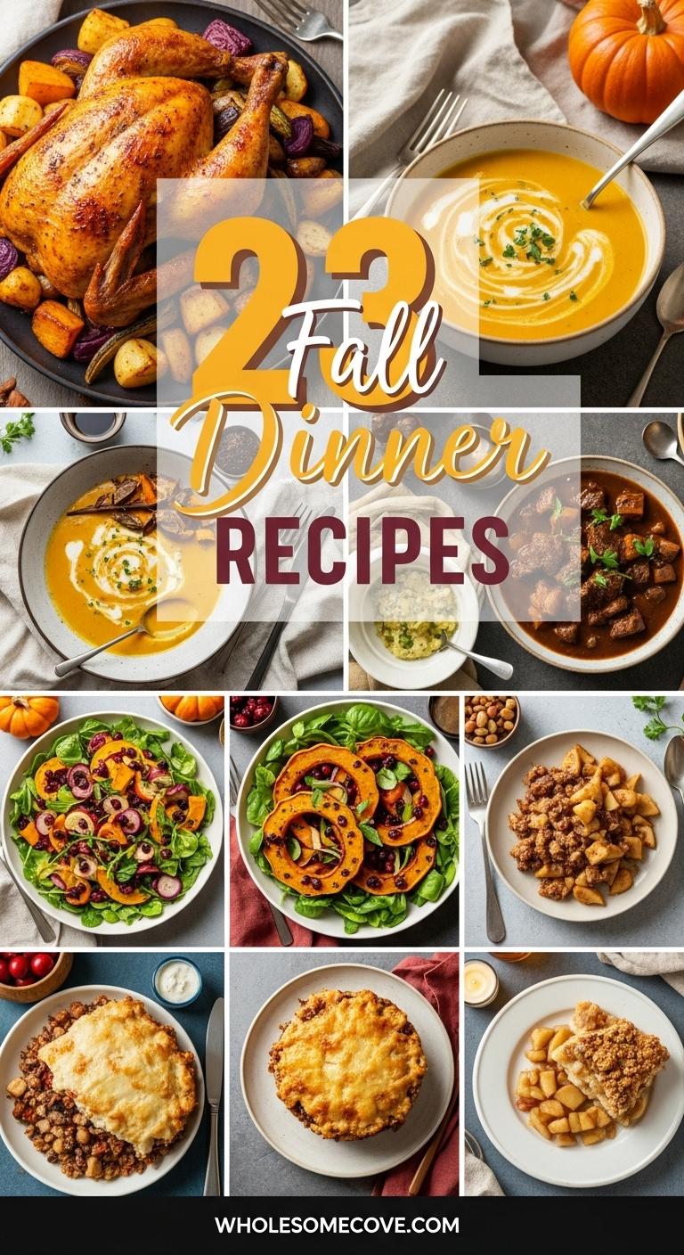Must-Try 23 Fall Dinner Recipes for Cozy Nights Must-Try 23 Fall Dinner Recipes for Cozy Nights
