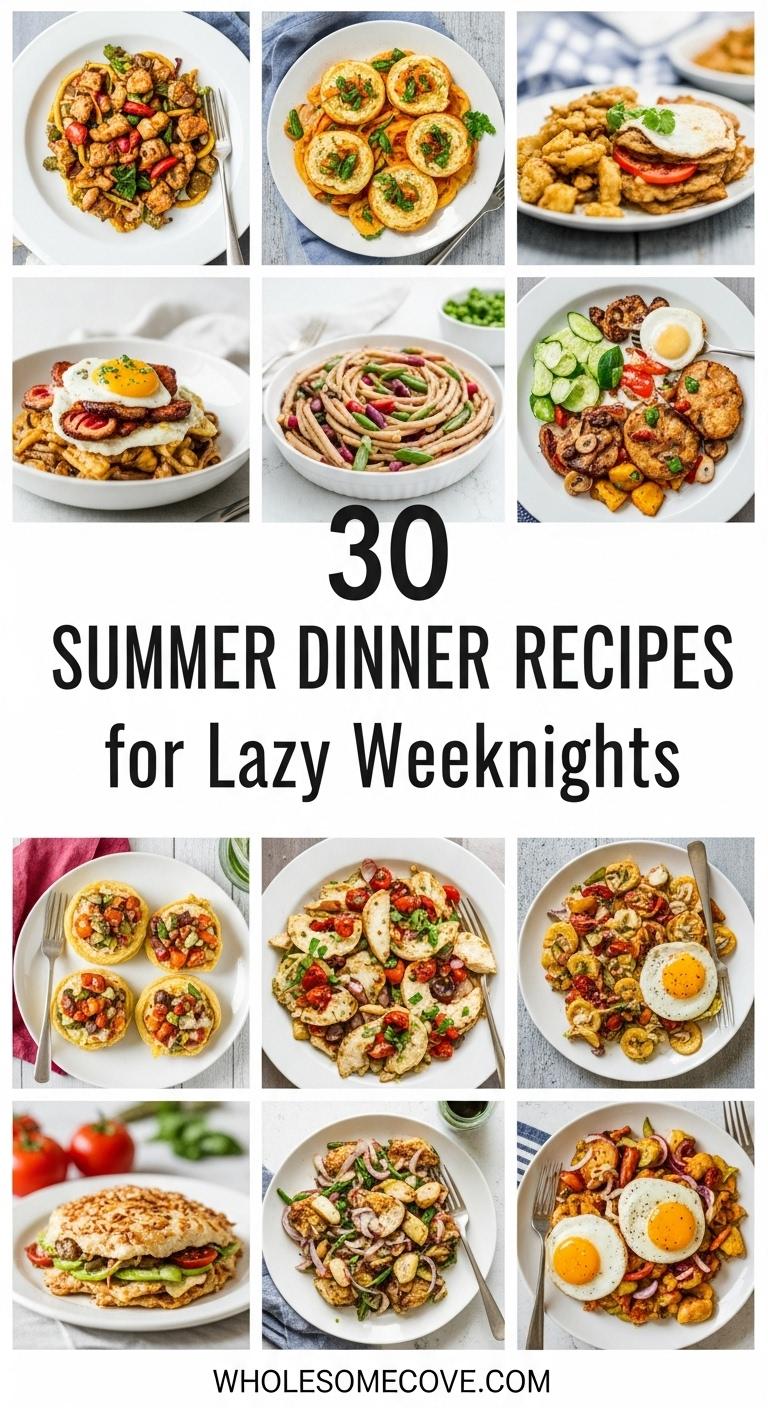 30 Summer Dinner Recipes – No-Oven Dinners to Beat the Heat 30 Summer Dinner Recipes – No-Oven Dinners to Beat the Heat