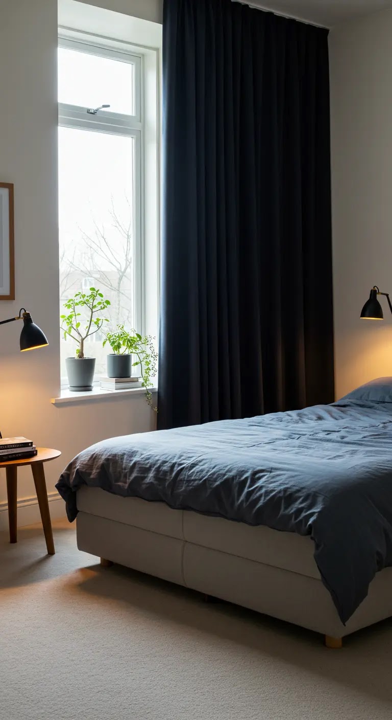 Use Blackout Curtains Use Blackout Curtains