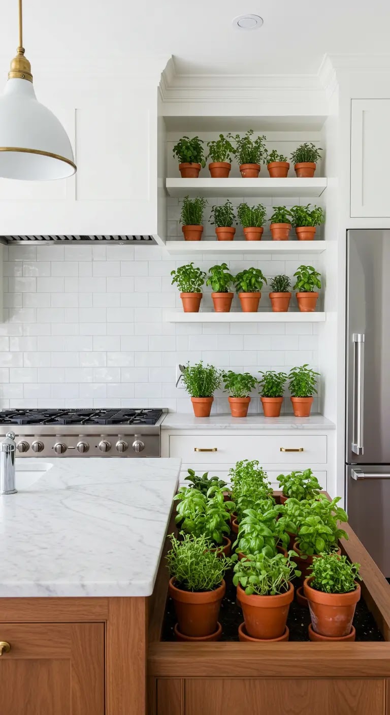 4. Herb Garden for Fresh Cooking 4. Herb Garden for Fresh Cooking