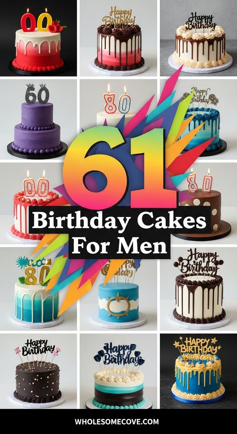 61 Birthday Cakes For Men – Cool Birthday Ideas He’ll Remember 61 Birthday Cakes For Men – Cool Birthday Ideas He’ll Remember
