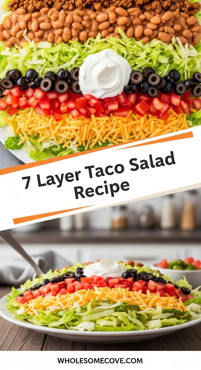 7 Layer Taco Salad Recipe 7 Layer Taco Salad Recipe