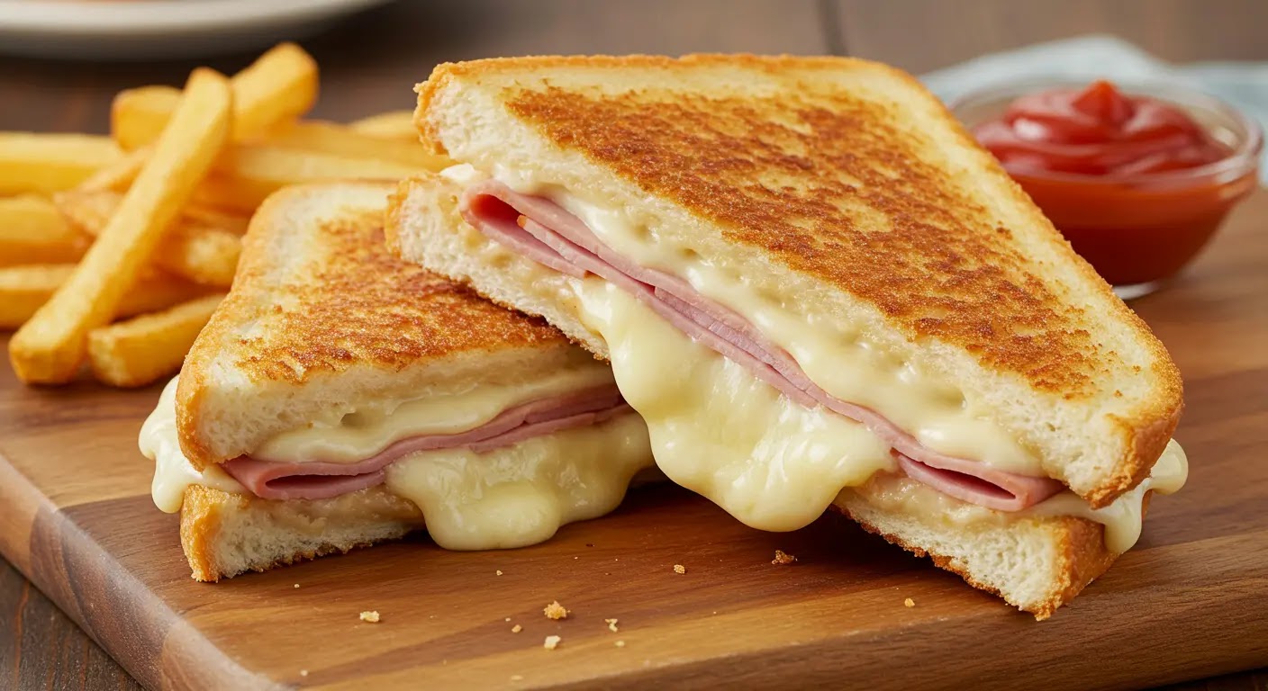 AirFryerBikiniHamampCheeseSandwichRecipe