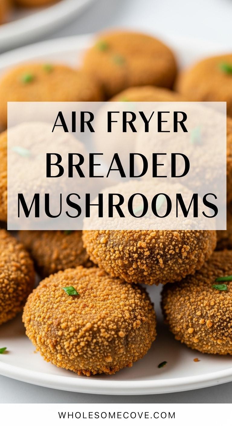 Air Fryer Breaded Mushrooms Recipe - Gourmet Cooking Perfection Air Fryer Breaded Mushrooms Recipe - Gourmet Cooking Perfection