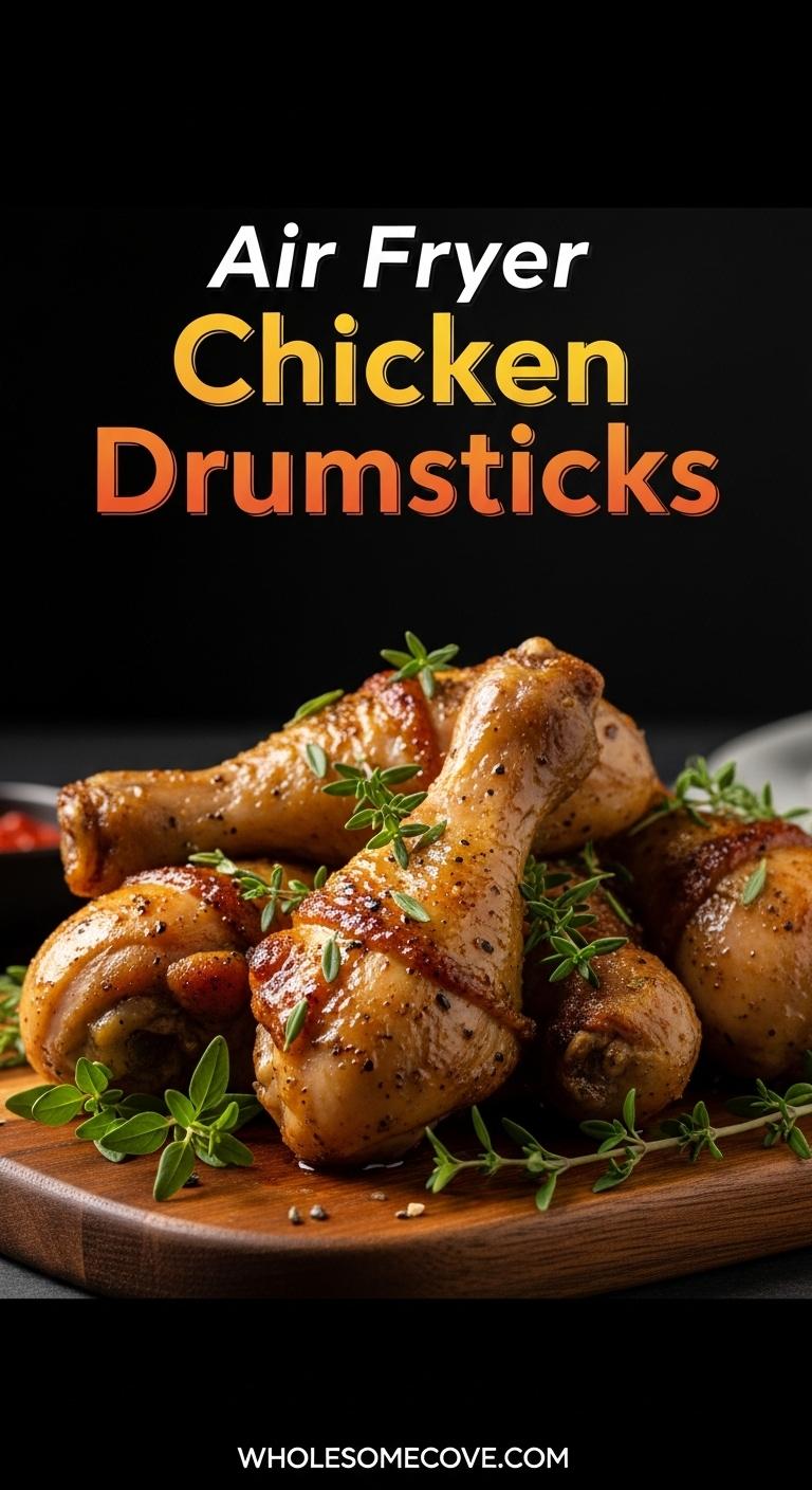 Air Fryer Chicken Drumsticks Recipe - Crispy & Juicy in Every Bite Air Fryer Chicken Drumsticks Recipe - Crispy & Juicy in Every Bite