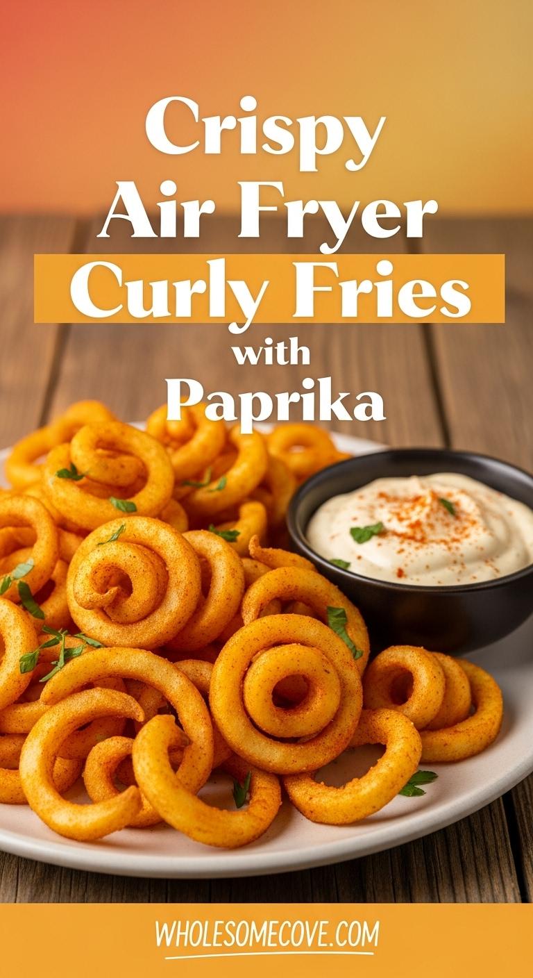 Air Fryer Curly Fries with Paprika Recipe - Budget Friendly Comfort Food Air Fryer Curly Fries with Paprika Recipe - Budget Friendly Comfort Food
