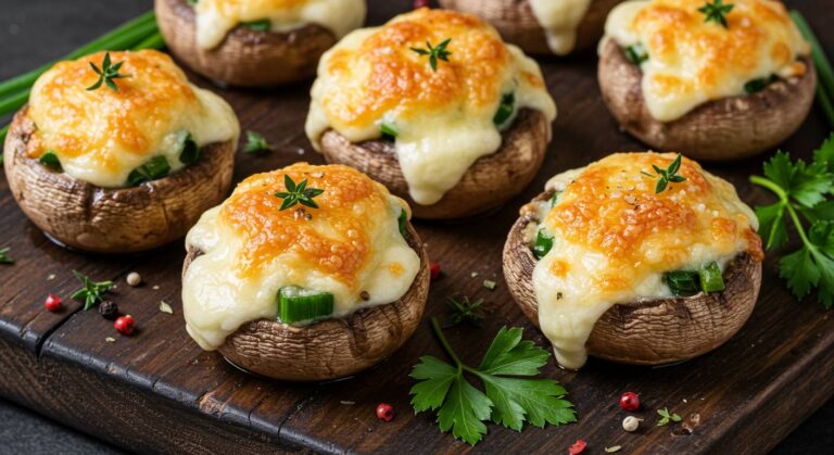 AirFryerHerbampCheeseStuffedMushroomsRecipe