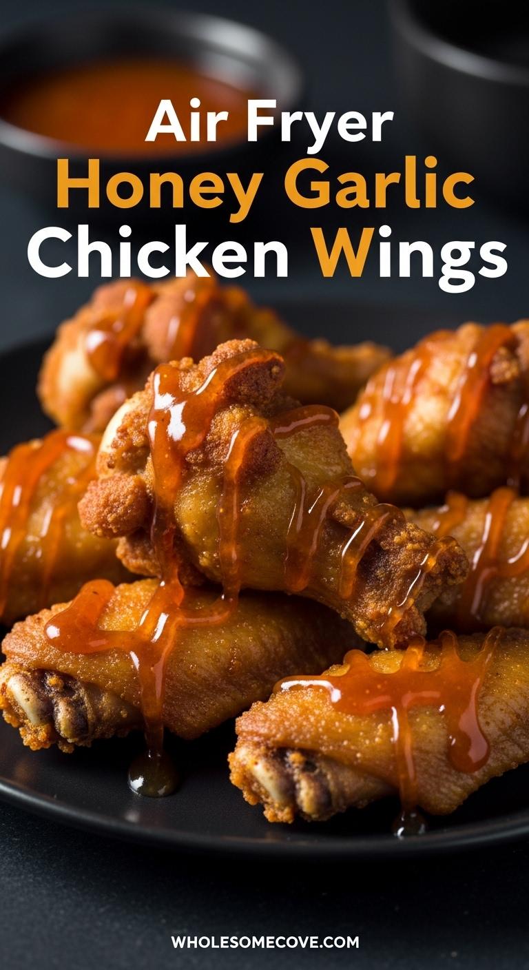 Air Fryer Honey Garlic Chicken Wings Recipe - Easy Appetizer Ideas Air Fryer Honey Garlic Chicken Wings Recipe - Easy Appetizer Ideas